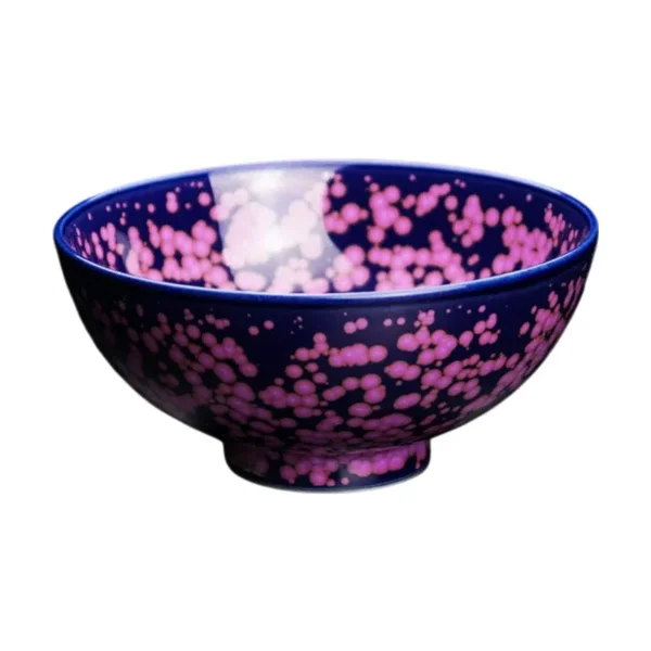Arita Ware Flowing Night Cherry Blossoms Chawan
