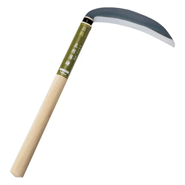 Kinboshi Kikudori Thin Sickle 162 mm, Left-handed 160503