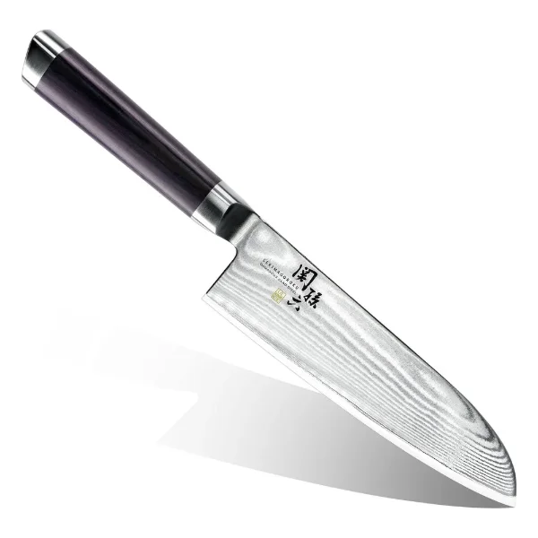 Seki Magoroku Damascus Santoku Knife 165 mm (AE5200)