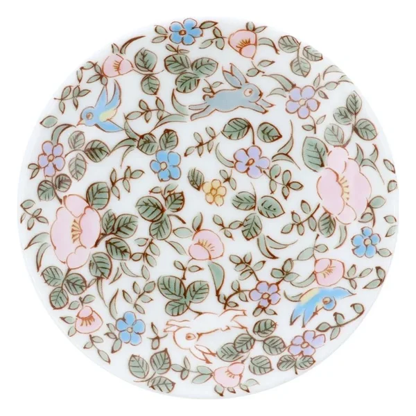 Kutani Art Small Plate 10.4 cm, 20 Designs by Contemporary Kutani Artists