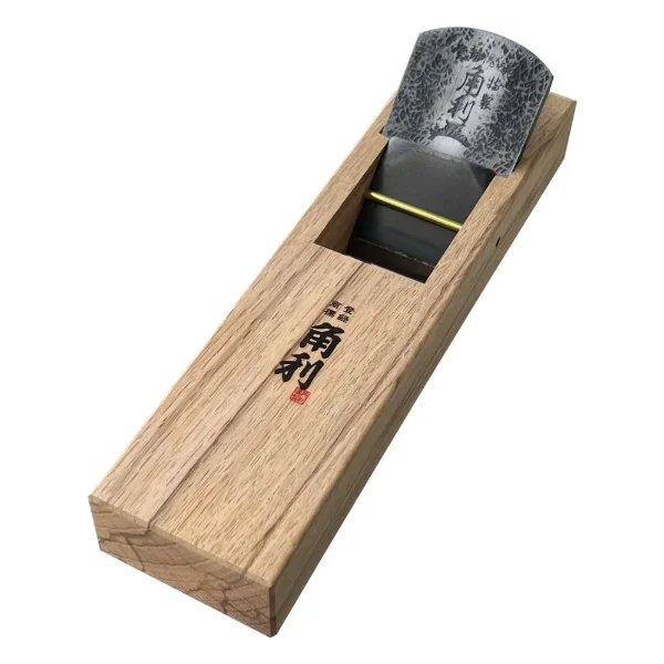 KAKURI Double-Blade Hand Plane (Kanna), Patterned White Finish, 50 mm Blade