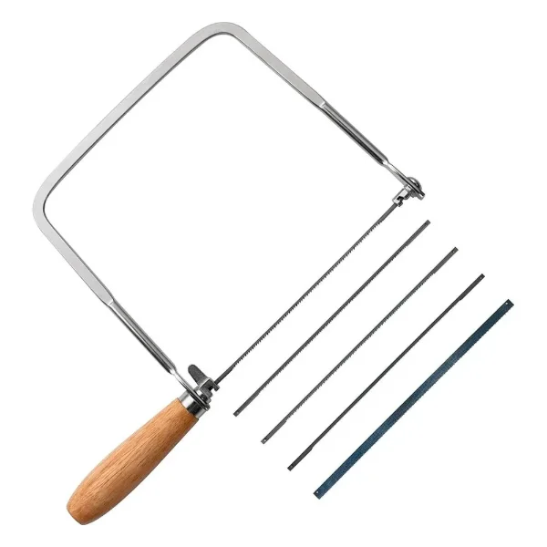 KAKURI Deluxe Coping Saw with 5 Blades (4 Types)