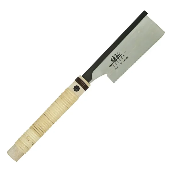 SUIZAN Dozuki Saw – Back-Stiffened Fine Joinery Pull Saw (Replaceable Blade)
