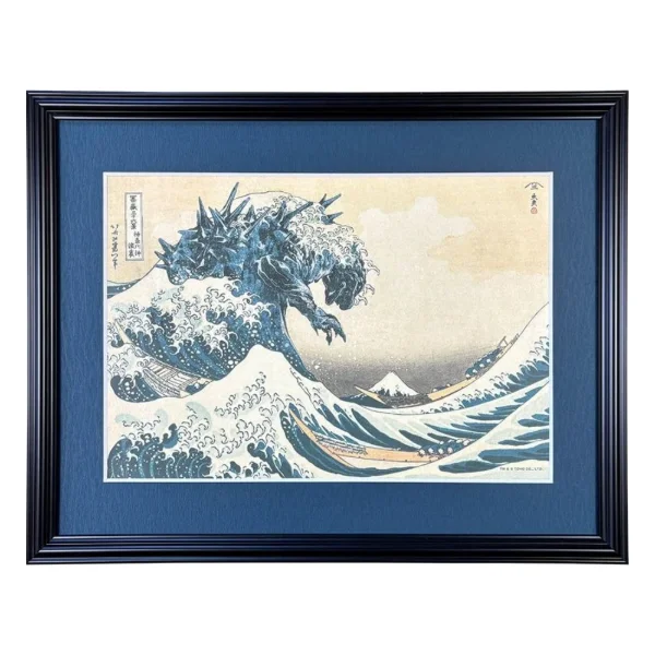 Godzilla × Ukiyo-e – Giclee Prints, Fabric Boards & Fans